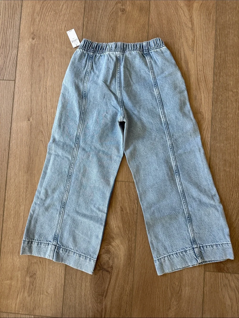 GAP: Kids Light Blue Pull On Denim Wide-Leg Pants - NWT size 10